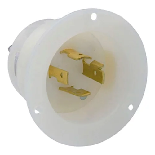 Enchufe Empotrable con Seguro NEMA L14-20P 3x20A 250V Leviton