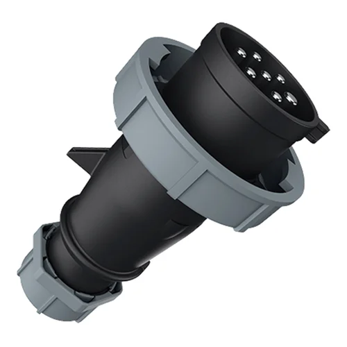 Enchufe Industrial Mennekes AM-TOP 32A 6P+T 500V IP67 Negro