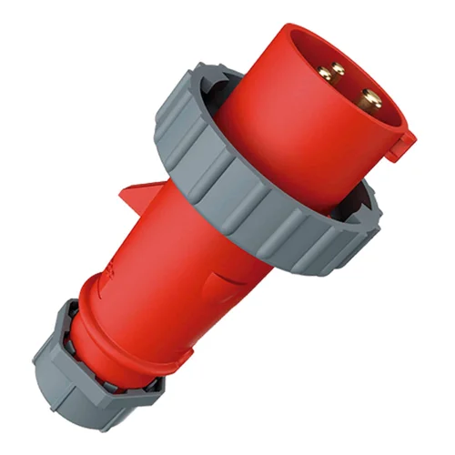 Enchufe Industrial Mennekes Amtop 32A 2P+T 415V IP67 Rojo 9h