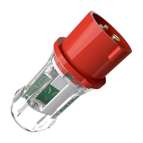 Enchufe Probador de Secuencia de Fases Mennekes 32A 3P+T 380-440V Rojo 3h