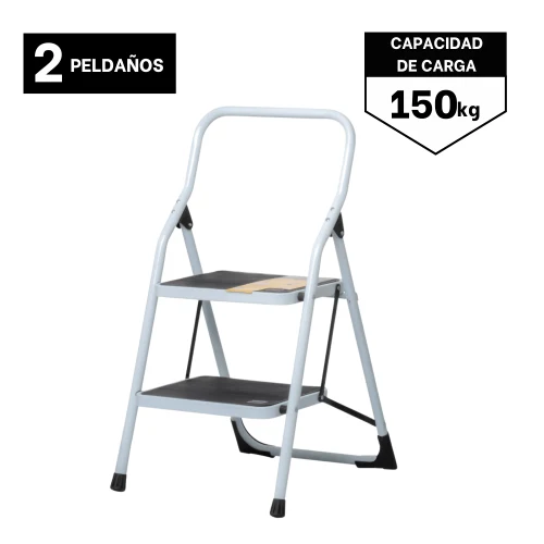 Escalera Tubular 2 Peldaños