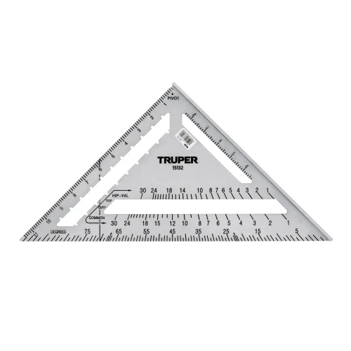 Escuadra 12" de Aluminio para Muros de Yeso