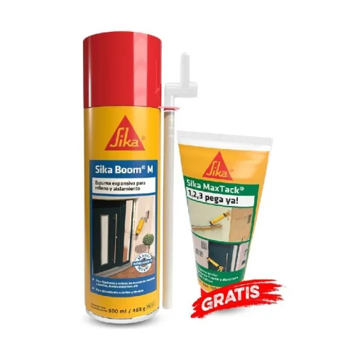 ESPUMA EXPANSIVA PARA RELLENOS SIKA BOOM M X 500ML