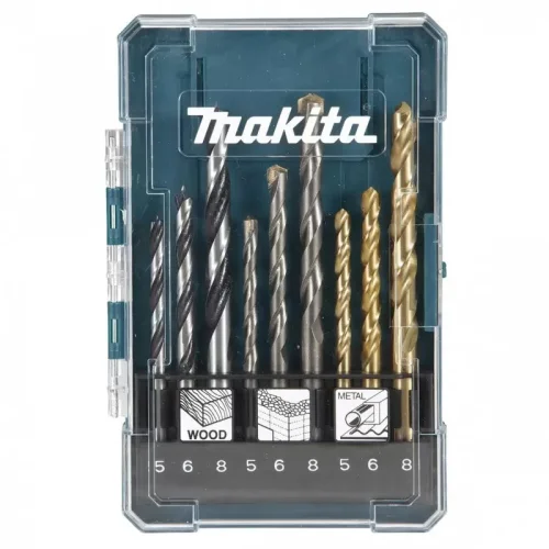 Estuche de Brocas para Madera, Metal y Ladrillo