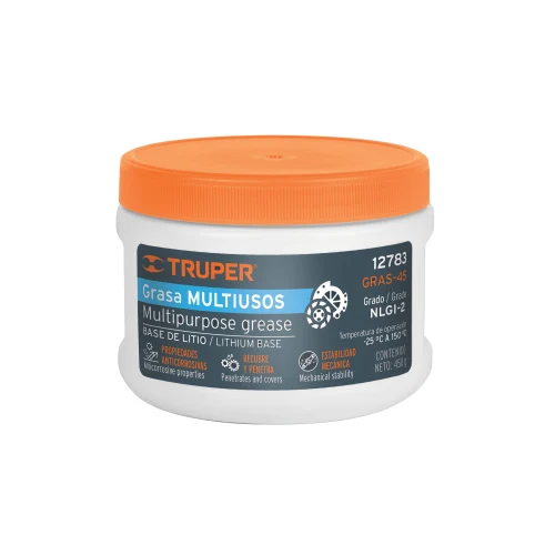 Grasa Lubricante Multiusos de Litio de 450 Gr