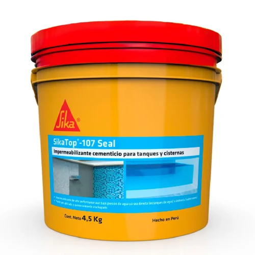 IMPERMEABILIZANTE PARA TANQUES PISCINAS SIKATOP-107 4.5KG