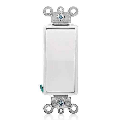 Interruptor Decora de 4 Conmutaciones 15A 250V Blanco Leviton