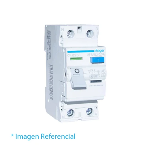 Interruptor Diferencial Hager 2 Polos 40A Tipo AC 300mA — HAGER