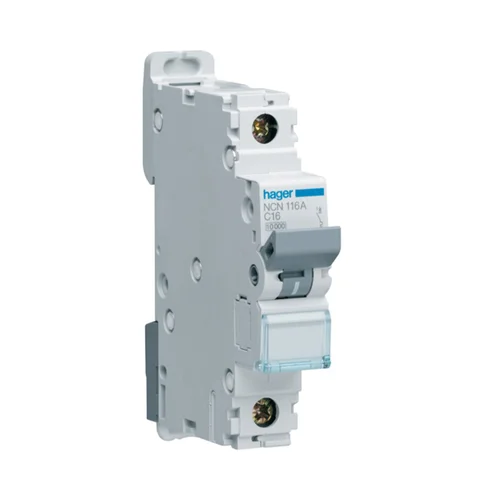 Interruptor Termomagnético Hager 1 Polo 4A Curva C 10kA 230V