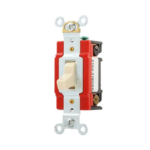 Interruptor Unipolar Simple SISSA 20A con Línea a Tierra 250V Marfil