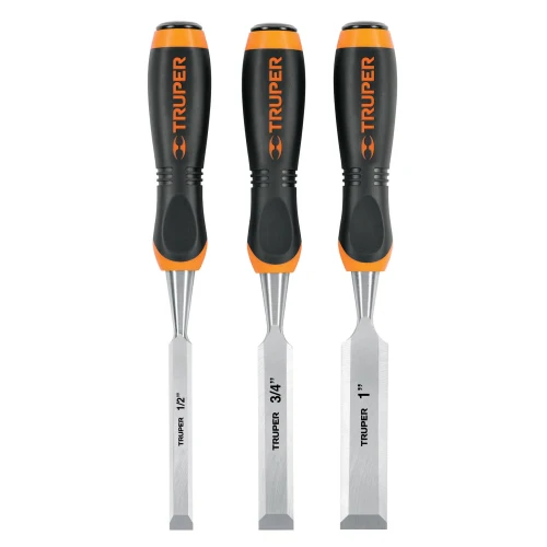 Juego de 3 Formones Mango Comfort Grip