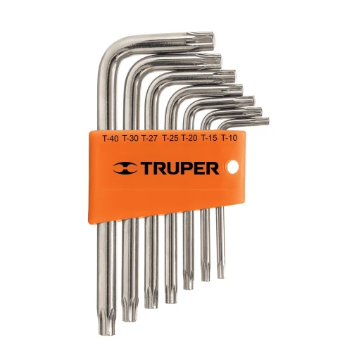 Juego de 7 Llaves Torx con Organizador