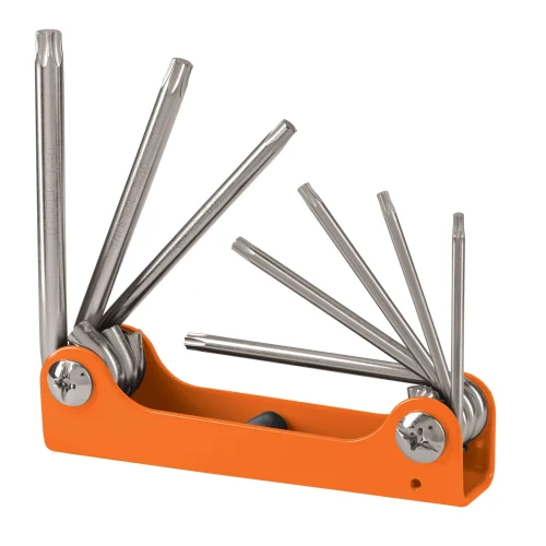 Juego de 8 Llaves Torx Tipo Navaja