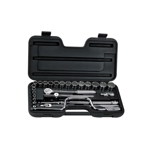 Juego de Dados ENC.1/2" (27 Pzas) 1/4" A 1-1/4" Maxidrive
