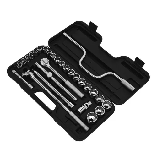 Juego de Dados ENC.1/2" (29PZAS) 10-32MM Métrico Maxidrive