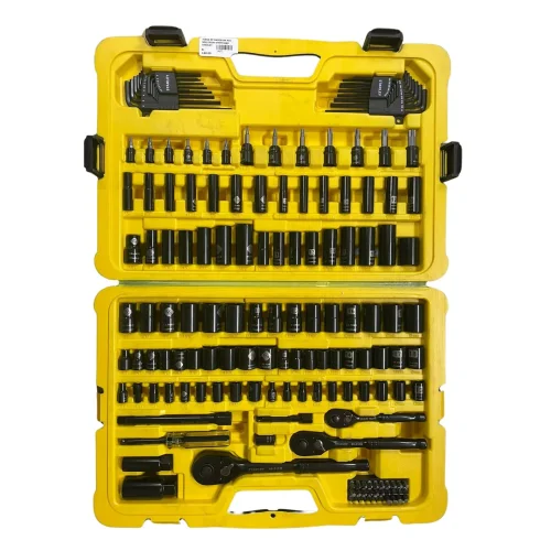 Juego de Herramientas 1/4", 3/8" y 1/2" 164 Piezas
