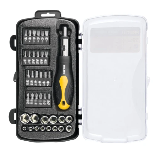 Juego de Ratchet 39 Piezas 1/4"