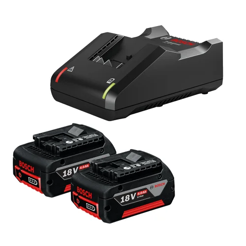 Kit : 2 Baterías 18V (4.0 Ah) con Cargador Gal 18V-40
