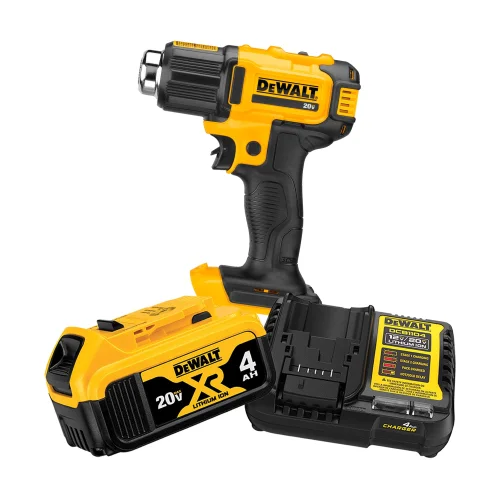 Kit Pistola de Calor 20V 990 °F con 1 Batería 20V 4.0AH con Cargador