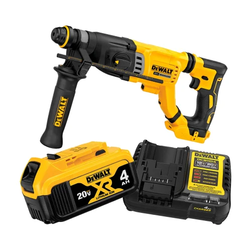 Kit Rotomartillo Sds-Plus 20V XR 3J con 1 Batería 4.0AH con Cargador