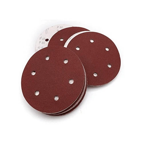 Lija Circular con Velcro Grano #60 para Lijadora de Pared y Techo