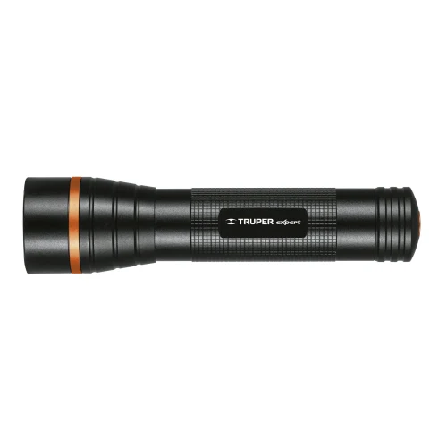 Linterna de Aluminio LED Cree 500 Lm con 2 Pilas D