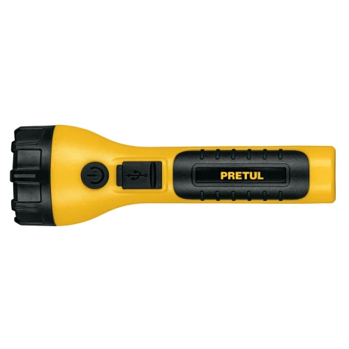 Linterna Plástica Recargable de LED 120 Lúmenes