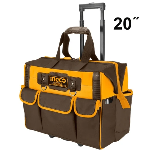 Maleta Porta Herramientas Reforzada 20" con Ruedas