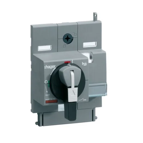 Mando Rotativo Directo Hager HXA030H para Interruptor MCCB x160