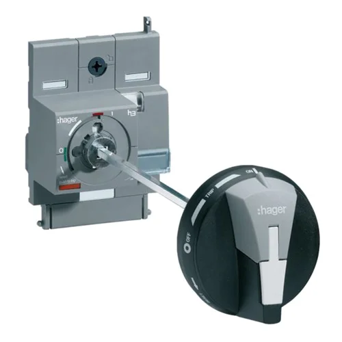 Mando Rotativo Prolongado Hager 245 mm para MCCB h1600