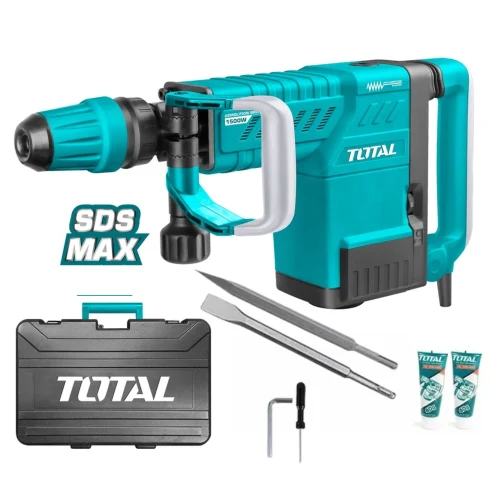 Martillo Demoledor 1500W 25J SDS Max Industrial