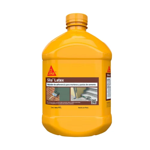 MEJORADOR DE ADHERENCIA PARA MORTEROS SIKALATEX 4L
