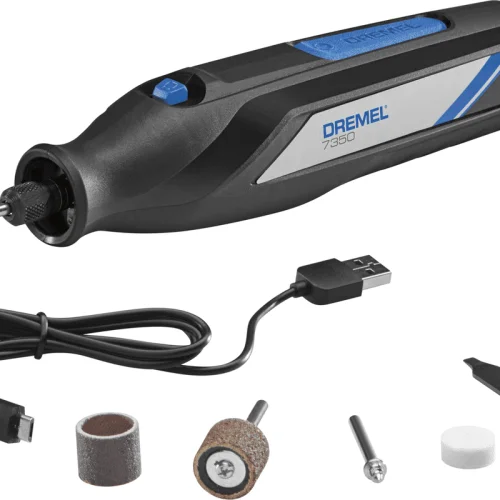 Minitorno Multiproposito 4V 12000 RPM con 6 Accesorios 7350