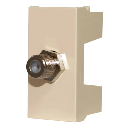 Módulo de TV Coaxial Línea Cien Marfil Leviton