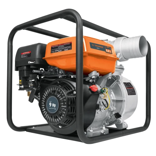 Motobomba Autocebante 4" X 4" a Gasolina 9 HP