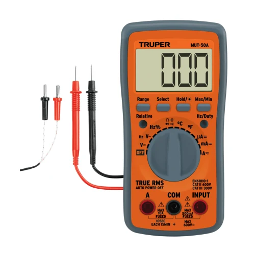 Multitester Digital Auto Rango Deluxe