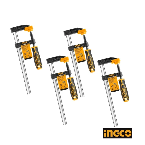 Pack X4 Prensa Sargento Tipo F 50 X 150MM Industrial