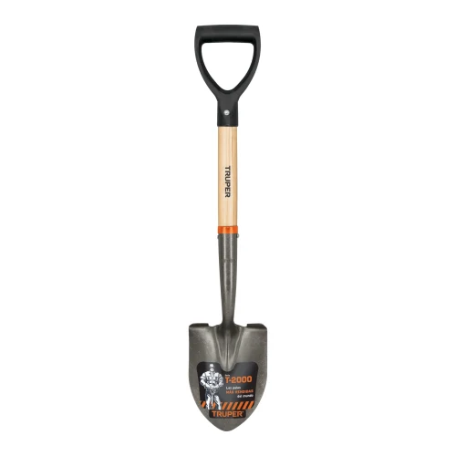 Pala Cajuelera Redonda Puño "D" Mango de Madera