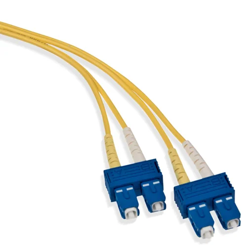 Patch Cord de Fibra Óptica Dúplex Monomodo OS2 SC-SC 3 Metros SISSA