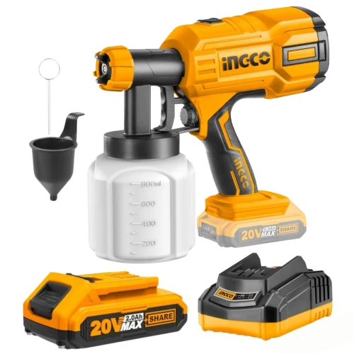 Pistola para Pintar 20V 800Ml Incluye Cargador y Bateria