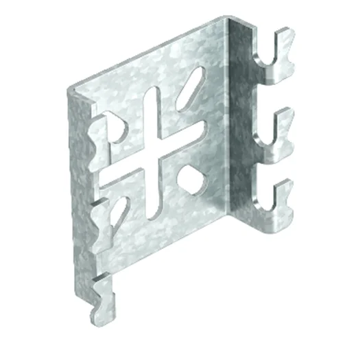 Placa de Soporte para Accesorios 81x65x45 mm Galvanizado en Caliente SISSA