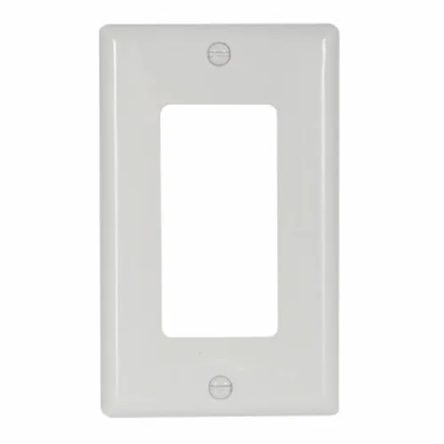 Placa Simple Decora de Nylon Blanca SISSA 5151W-BOXE
