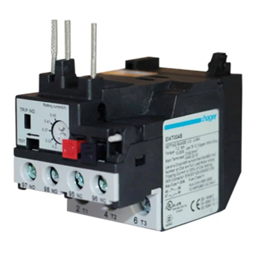 Relé Térmico Hager para Contactor EW7 a EW32 (Rango 0.35A - 0.45A)