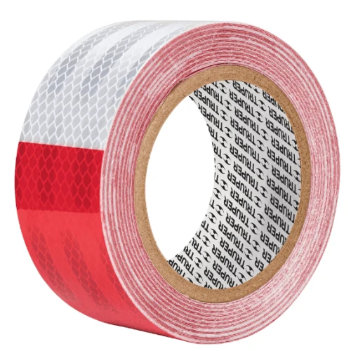 Rollo de 9 M X 2" de Cinta Reflejante de Pvc