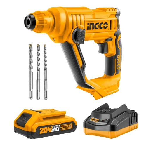 Rotomartillo 20V SDS PLUS 1.5 Joules Incluye Cargador y Bateria