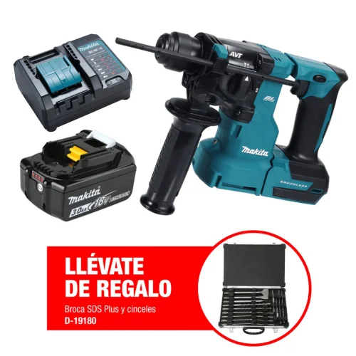 Rotomartillo SDS PLUS 18V Lxt Bl con 1BAT 3AH con Cargador