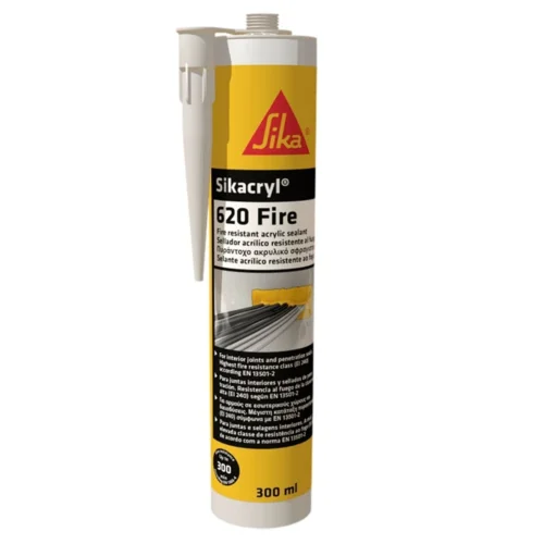 SELLANTE ACRÍLICO RESISTENTE AL FUEGO SIKACRYL-620 FIRE BLANCO