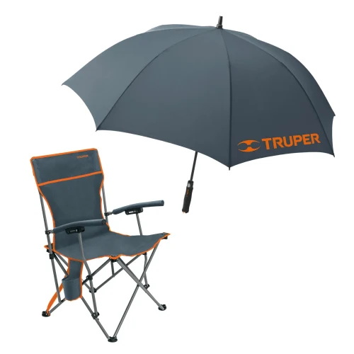 Silla Plegable 30" Paraguas de 130 CM