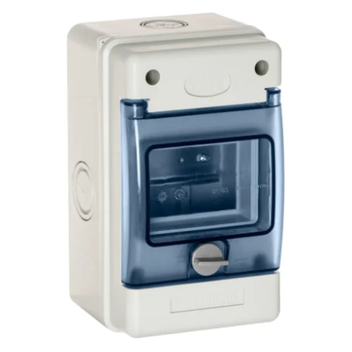 Tablero Adosado Termoplástico Solera 4 Polos IP65 IK08 sin Borne 120x200x115mm