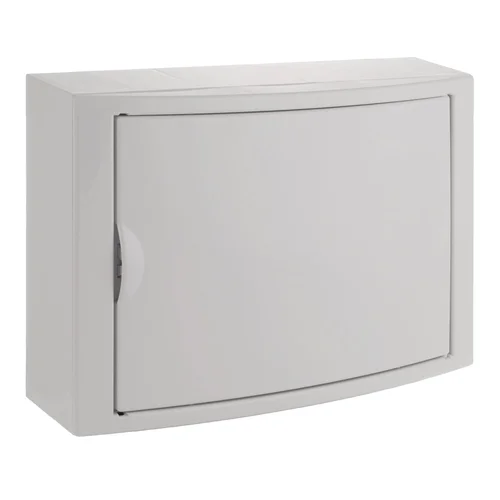 Tablero Adosado Termoplástico Solera de 14 Módulos con Puerta Blanca